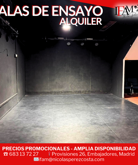 avatar locales de ensayo madrid baratos